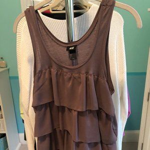 H&M Tiered tank